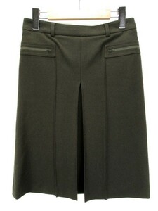  theory theory skirt tight tuck wool 2 green lady's 