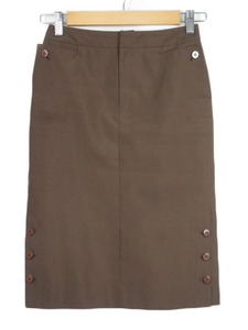  Proportion Body Dressing PROPORTION BODY DRESSING skirt tight pen sill 1 tea Brown lady's 