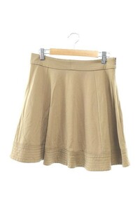  Banner Barrett Banner Barrett skirt flair knee height stitch 38 beige /RI6 lady's 