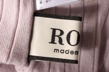 ロペ ROPE 17SS コットン リブ フレア ニット /nn0412 レディース_画像5