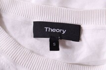 セオリー theory 18SS カットソー ニット 長袖 薄手 S 白 ホワイト /yy0412 レディース_画像4