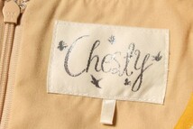 チェスティ Chesty 18SS Jewelry ワンピース ノースリーブ ロング 装飾 1 ベージュ /hn0418 レディース_画像5