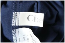 チェスティ Chesty 17AW ワンピース ノースリーブ カットワーク ドッキング 0 紺 ネイビー /yy0419 レディース_画像5