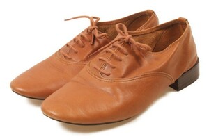 レペット Repetto シューズ レースアップ レザー 35 茶 ブラウン aan0517 レディース