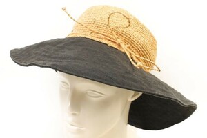  Helen Kaminsky HELEN KAMINSKI hat wide‐brimmed bai color rough . have nen beige /yt0425 lady's 