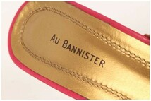オウバニスター AU BANNISTER リボン装飾 サンダル ミュール 35 /kk0522 レディース_画像3