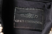 グレースコンチネンタル GRACE CONTINENTAL ジャケット 16SS ビジュー ミリタリー コットン 36 ブラック 1610 1011-0 /TK レディース_画像5