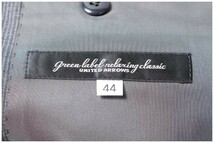 グリーンレーベルリラクシング ユナイテッドアローズ green label relaxing classic 2B ストライプ ジャケット ahm0515 メンズ_画像3