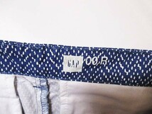 ギャップ GAP パンツ ショート 総柄 2 青 ブルー レディース_画像4