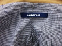 ミラヴィール miraville ジャケット テーラード S ベージュ /ss レディース_画像4