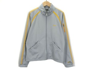 ナイキ NIKE DRI-FIT トラックジャケット ジャージ ライン M 国内正規 グレー レディース