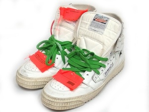 オフホワイト OFF WHITE スニーカー ハイカット LOW 3.0 SNEAKERS OMIA065E18A420010100 41 ホワイト 白 /C メンズ