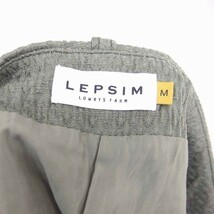 レプシィム ローリーズファーム LEPSIM LOWRYS FARM キュロット パンツ ショート ジップフライ 総柄 M カーキ /TT28 レディース_画像3