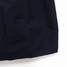 ストロベリーフィールズ STRAWBERRY-FIELDS スカート 台形 ひざ丈 無地 シンプル 綿 ネイビー 紺 /FT35 レディース_画像6
