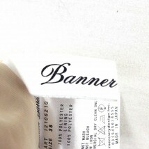 バナーバレット Banner Barrett キュロット パンツ ショートパンツ シンプル ポケット 38 グレー /ST29 レディース_画像3