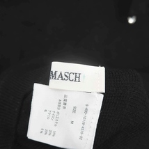 ミッシュマッシュ MISCH MASCH ニット セーター Vネック 無地 シンプル ウール混 長袖 M 黒 ブラック /TT2 レディース_画像3