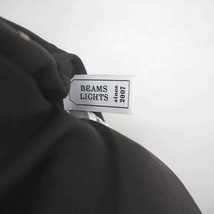 ビームスライツ BEAMS Lights パンツ ワイド スカンツ サイドジップ アンクル丈 無地 綿 コットン 36 緑 カーキ /TT15 レディース_画像3