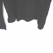 スライ SLY STANDARD ニット セーター 丸首 無地 シンプル 長袖 1 黒 ブラック /TT16 レディース_画像5