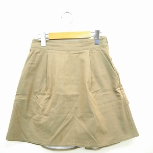  Jill bai Jill Stuart JILL by JILLSTUART skirt bottoms pcs shape knee height S khaki deep green /MT22 lady's 