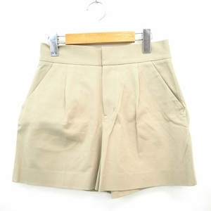 Tiara Tiara брюки низ шоу хлеб Short одноцветный простой Mini 2 слоновая кость /MT35 женский