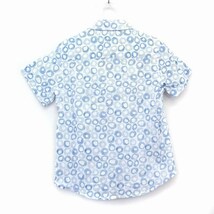 バックナンバー BACK NUMBER 子供服 シャツ ブラウス 半袖 アロハ コットン 綿 総柄 140 ホワイト 白 ブルー 青 /HT13 キッズ_画像2