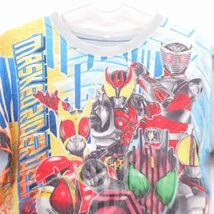 バンダイ BANDAI 子供服 パジャマ 半袖 コットン 綿 仮面ライダー グレー 灰 /HT2 キッズ_画像4