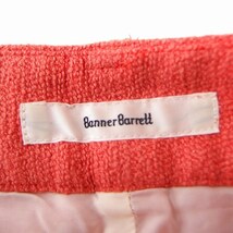 バナーバレット Banner Barrett ショートパンツ ロールアップ コットン 綿 38 オレンジ /FT46 レディース_画像3