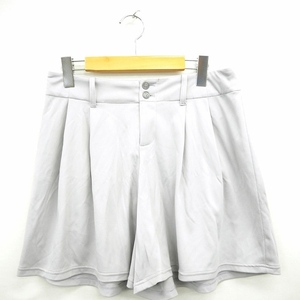  Comme Ca Ism COMME CA ISM culotte pants plain simple Mini Short L light gray /MT55 lady's 