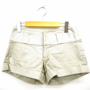  Vivayou VIVA YOU pants show bread Short lame Mini cotton cotton 2 ivory /MT52 lady's 