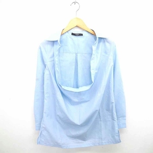  Vicky VICKY shirt blouse dore-p pull over thin plain simple long sleeve 2 light blue light blue /TT13 lady's 