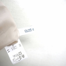 オリーブデオリーブ OLIVE des OLIVE スカート 台形 ひざ丈 シンプル F アイボリー /MT52 レディース_画像3