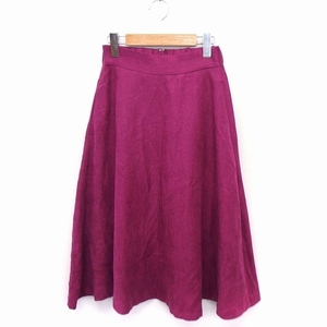 N.Natural Beauty Basic N. Natural Beauty Basic flair skirt long maxi height simple M pink /FT25 lady's 