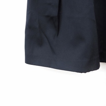 ミューズ ドゥーズィエムクラス MUSE de Deuxieme Classe スカート タック ひざ丈 無地 シンプル コットン 綿 36 ブラック 黒 /MT45_画像6
