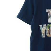 ティーエムティー TMT 7th anniversary プリントロゴ 半袖 Tシャツ カットソー S 紺 ネイビー /KH ■GY メンズ_画像5