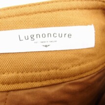 ルノンキュール Lugnoncure パンツ ボトムス ストレート リボン 綿 コットン M ブラウン 茶 /KT30 レディース_画像3