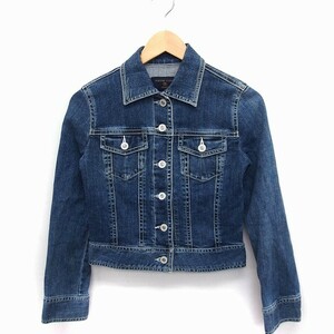  Queens Court QUEENS COURT JEANS G Jean denim jacket Denim jacket outer 1 blue blue /FT6 lady's 