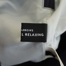 グリーンレーベルリラクシング ユナイテッドアローズ green label relaxing タイトスカート ミモレ丈 38 紺 ネイビー_画像4