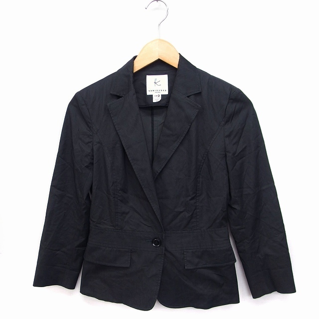 クミキョク 組曲 KUMIKYOKU テーラード ジャケット アウター 七分袖 