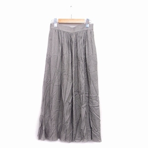 Tiara Tiara юбка flair длинный тысяч птица .. рисунок черный чёрный /KT28 женский