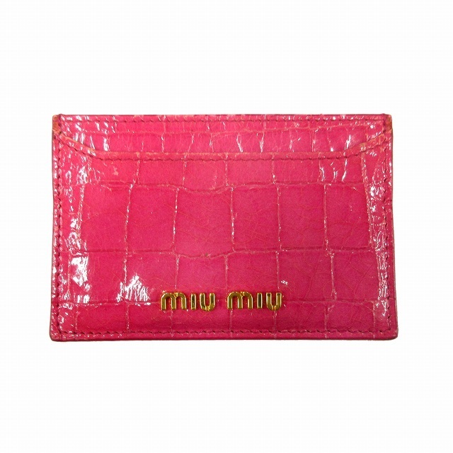 ヤフオク! -「miumiu パスケース」の落札相場・落札価格