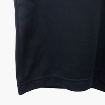 ミズノ MIZUNO Tシャツ カットソー 半袖 丸首 無地 シンプル 刺繍 ロゴ リブ SS ブラック 黒 /HT22 メンズ_画像6