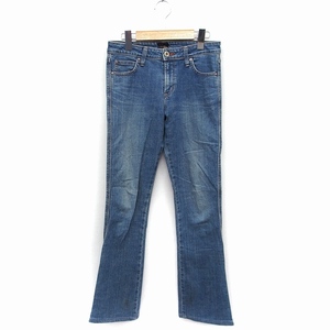  Something something Vienus jean Denim джинсы ботинки cut выцветание обработка 29 синий blue /FT14 женский 