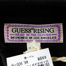 未使用品 ゲス GUESS 19 GUESSx88RISING GUE88RISING Tシャツ カットソー 半袖 クルーネック コットン ロゴ プリント XS 黒 紫 メンズ_画像9