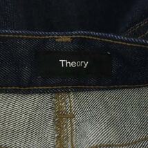 セオリー theory 22SS Classic St Denim Treeca D デニムパンツ ジーンズ テーパード スリム 23 紺 ネイビー /DF ■OS レディース_画像3