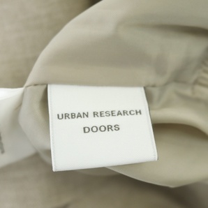 アーバンリサーチ ドアーズ URBAN RESEARCH DOORS 20SS ボックスタックキュロット パンツ 36 グレージュの画像3