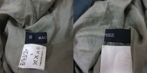 マカフィー MACPHEE トゥモローランド フレアスカート ギャザー ひざ丈 38 緑 カーキ /YI レディース_画像6