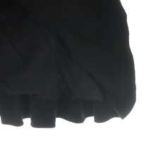 アナイ ANAYI ギャザーフレアスカート ひざ丈 ベロア 38 M 黒 ブラック ■GY06 /SI20 レディース_画像6