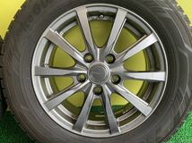 195/65R15 2019年スタッドレス YOKOHAMA ice GUARD IG60 タイヤアルミセット　5穴 PCD114.3 ET+43 15×6J 73mm_画像10