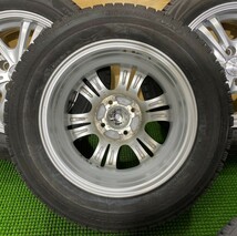 175/65R14 BRIDGESTONE【2017年】(社外アルミホイール) 14X5.5J ET38 4H/100 4本セット！コンパクトカー等に_画像6