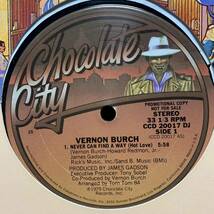 ◆ Vernon Burch - Never Can Find a Way ◆12inch US盤promo サーファーDISCOヒット!!_画像1